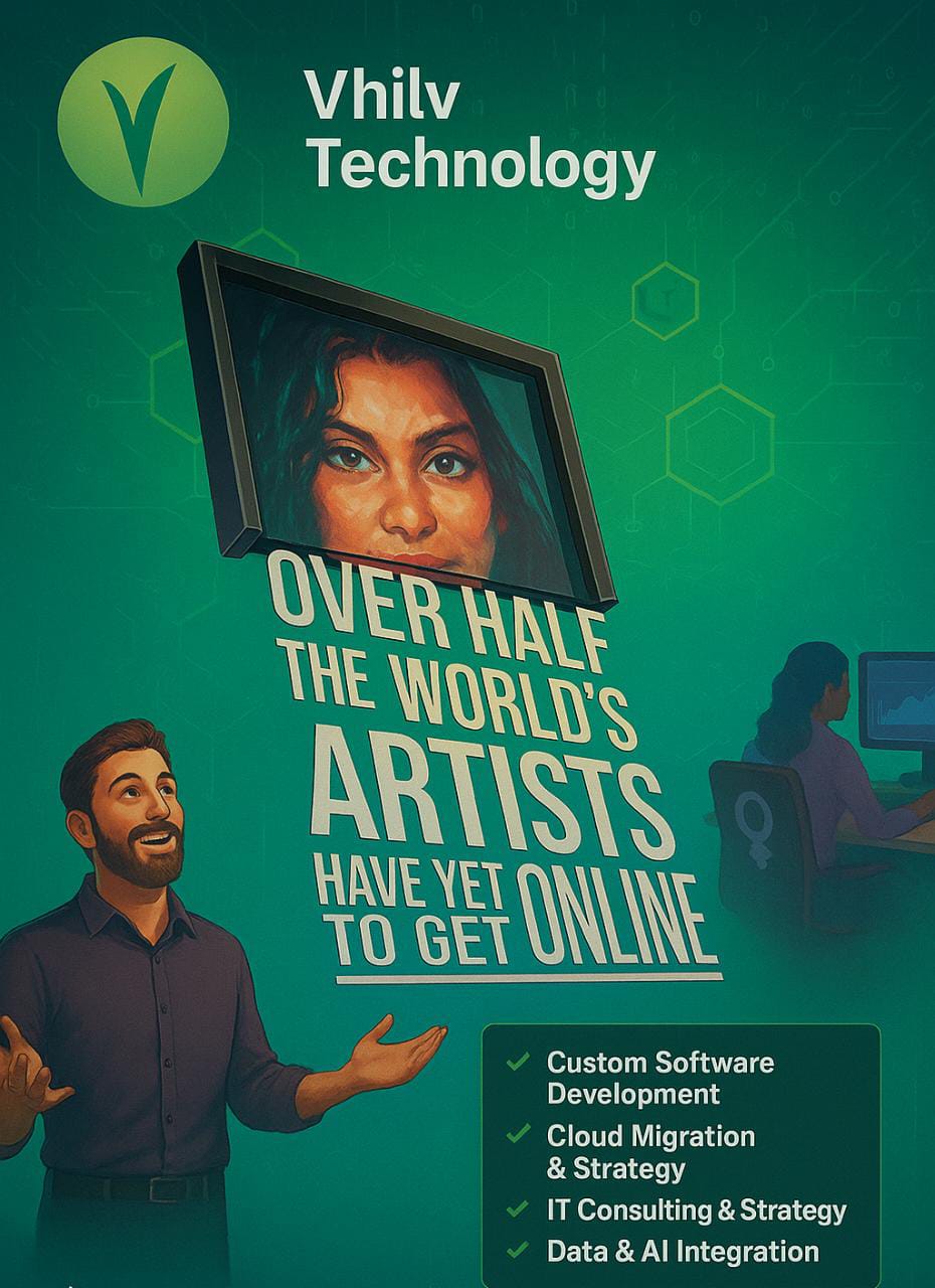 Empowering the Digital Future: Bringing Artists Online with Vhilv Technology